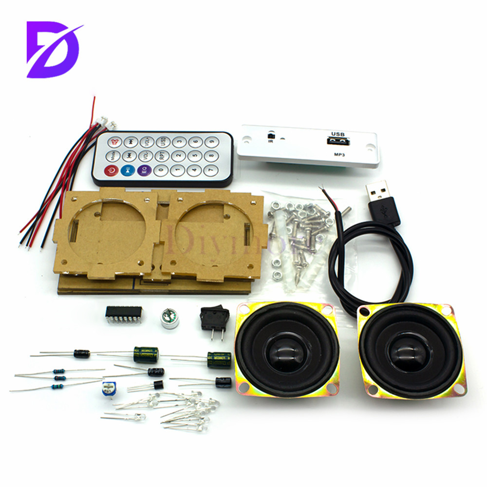 Diy Electronics Music - DIY zestaw do produkcji głośników Bluetooth
