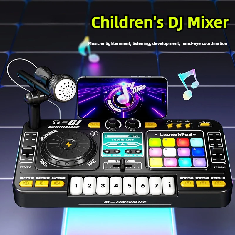 Diy Electronics Music - Kontroler DJ dla dzieci Zabawka muzyczna