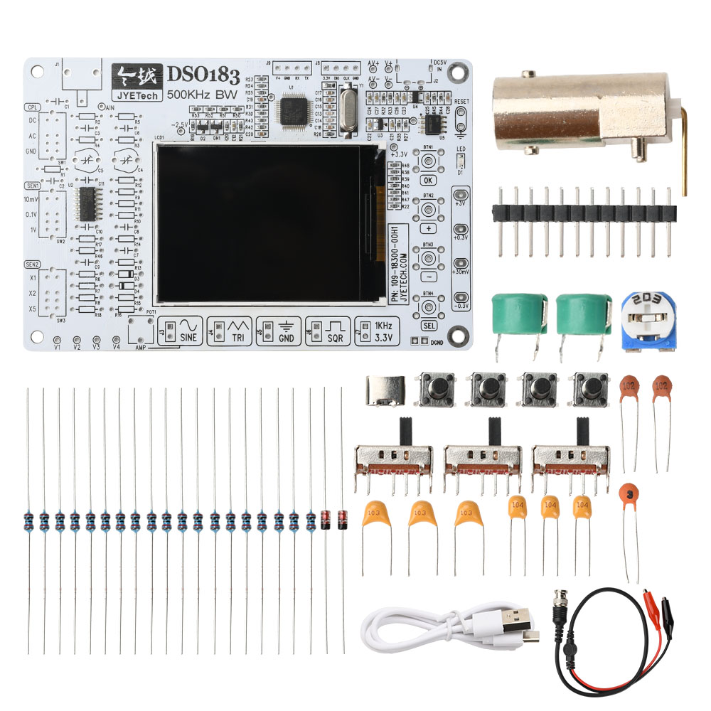 Diy Electronics Kits For Beginners - Zestaw do samodzielnego montażu oscyloskopu cyfrowego
