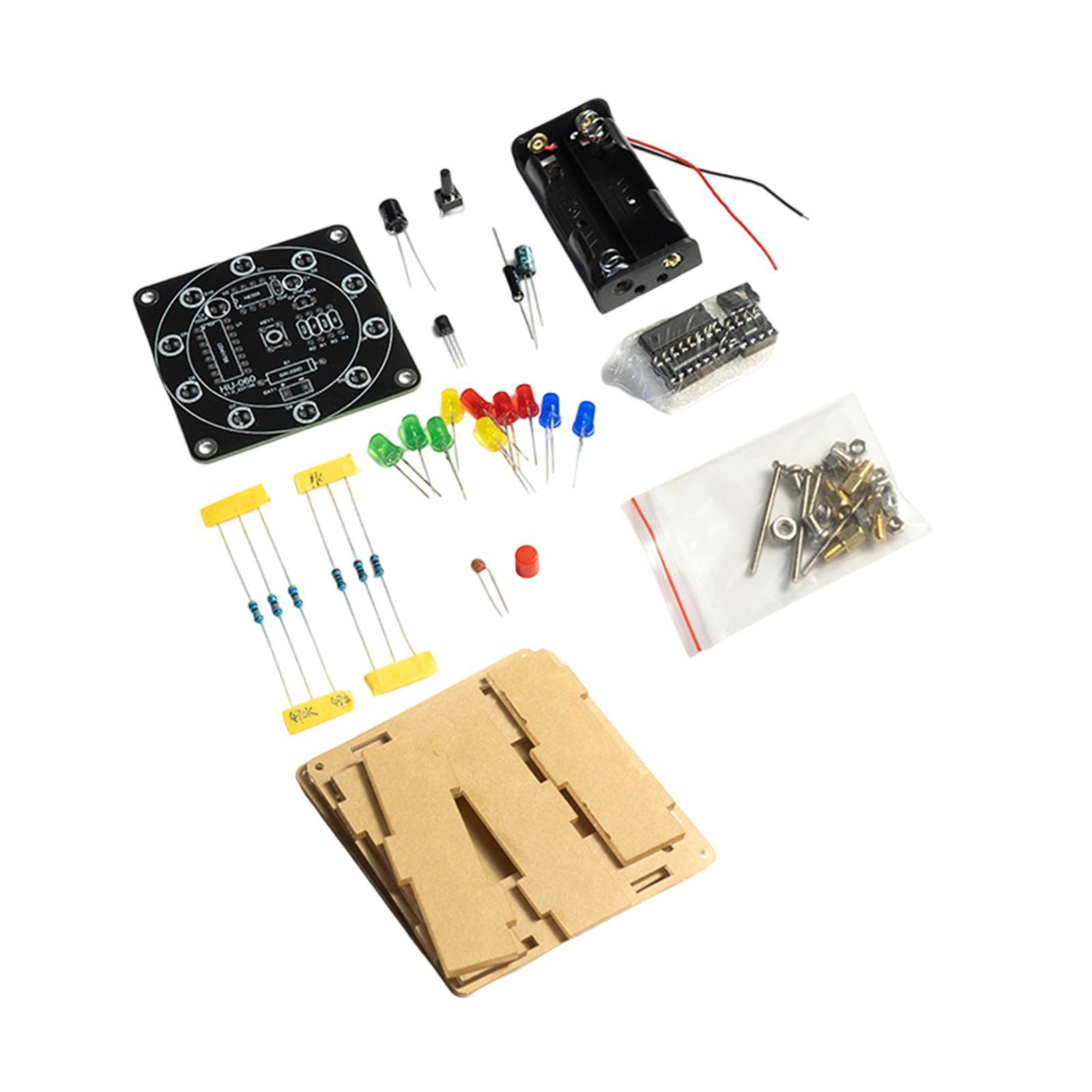 Diy Electronics Kits For Beginners - Zestaw DIY Elektroniczne Koło Fortuny Ne555