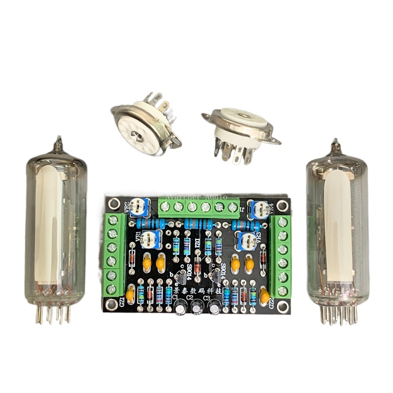Diy Electronics Youtube Channel - Zestaw sterownika lampy elektronowej 6E2 typu