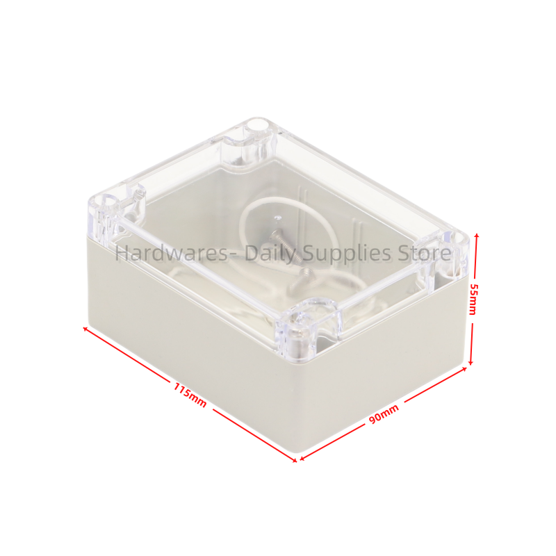 Diy Electronics Storage - 1 szt. 115x90x55mm wodoodporna obudowa z
