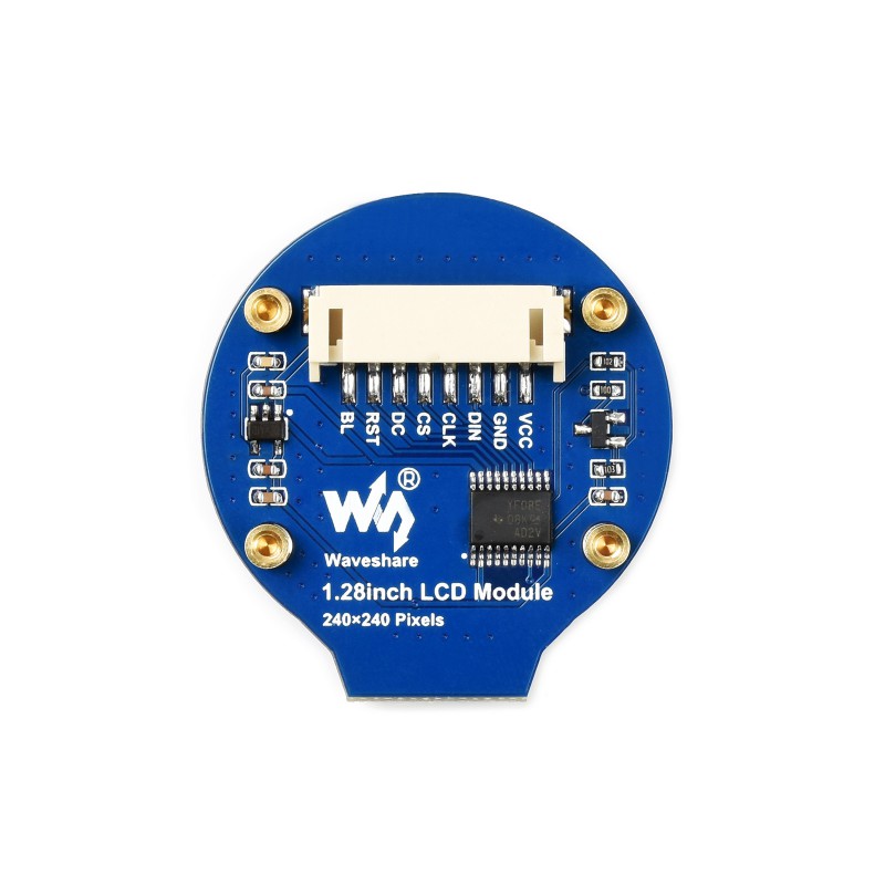 Okrągły moduł TFT LCD 1.28 cal – Diy Wearable Electronics recenzja i cena