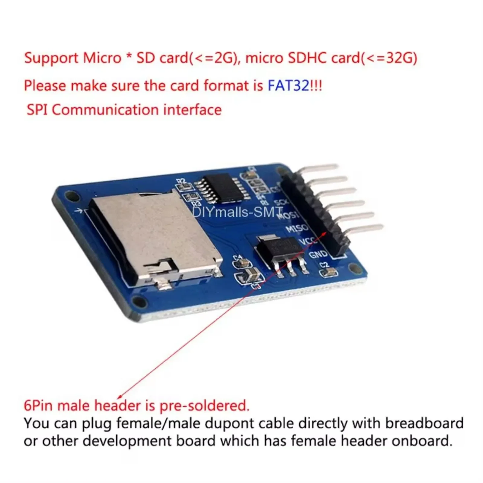 Moduł karty Micro SD Mini TF d – Sd Card Module Spi recenzja i cena