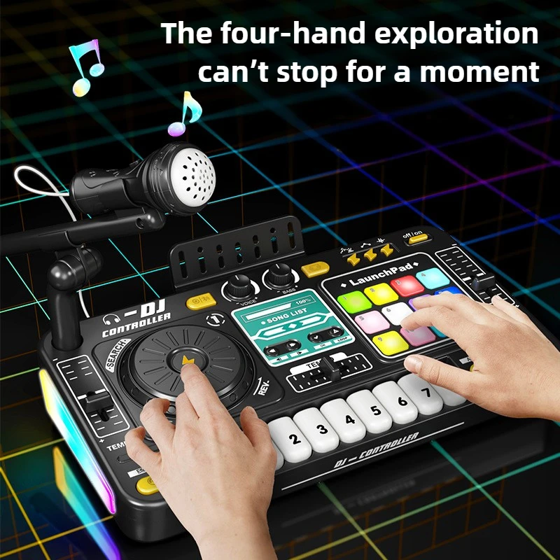Kontroler DJ dla dzieci Zabawk – Diy Electronics Music recenzja i cena