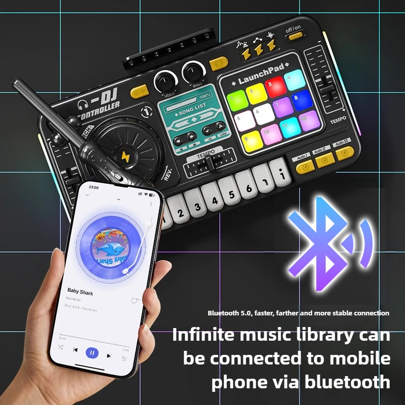 Kontroler DJ dla dzieci Zabawk – Diy Electronics Music recenzja i cena