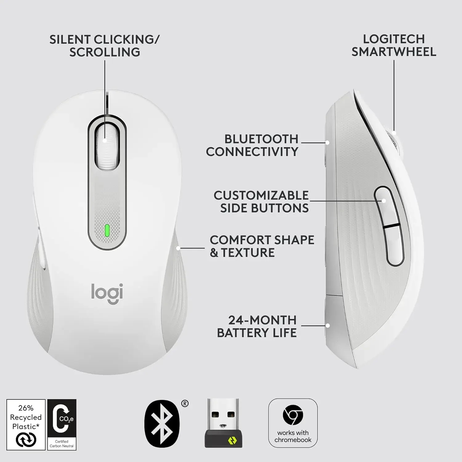 Mysz bezprzewodowa Logitech M6 – Diy Mouse Electronics recenzja i cena