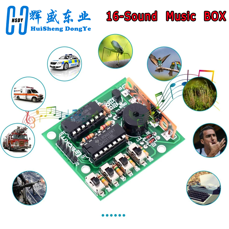 16 Music Sound Box BOX-16 Boar – Diy Electronics Music recenzja i cena