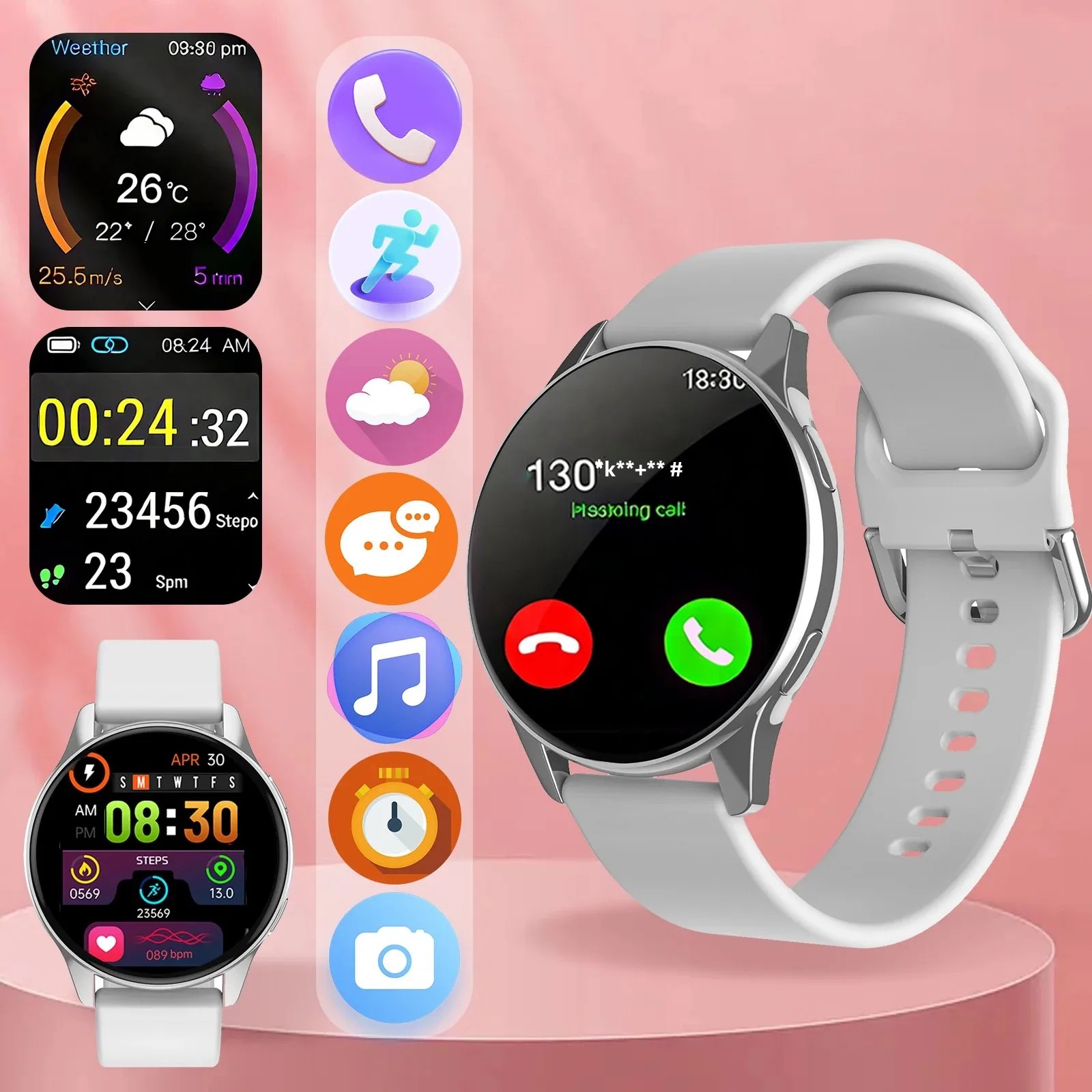 Nowy Smartwatch 2025 Bezprzewo – Diy Electronics Music recenzja i cena