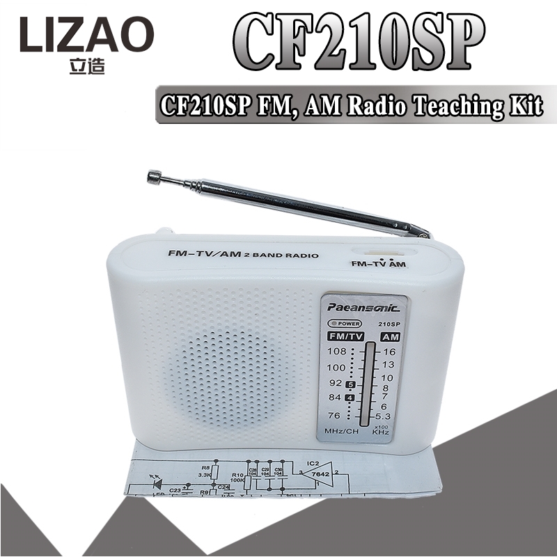 Zestaw radia FM AM LIZAO CF210 – Diy Electronics Kits For Beginners recenzja i cena
