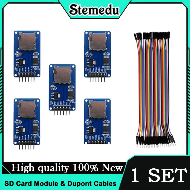 Moduł karty Micro SD 5 szt. z  – Sd Card Module Spi recenzja i cena