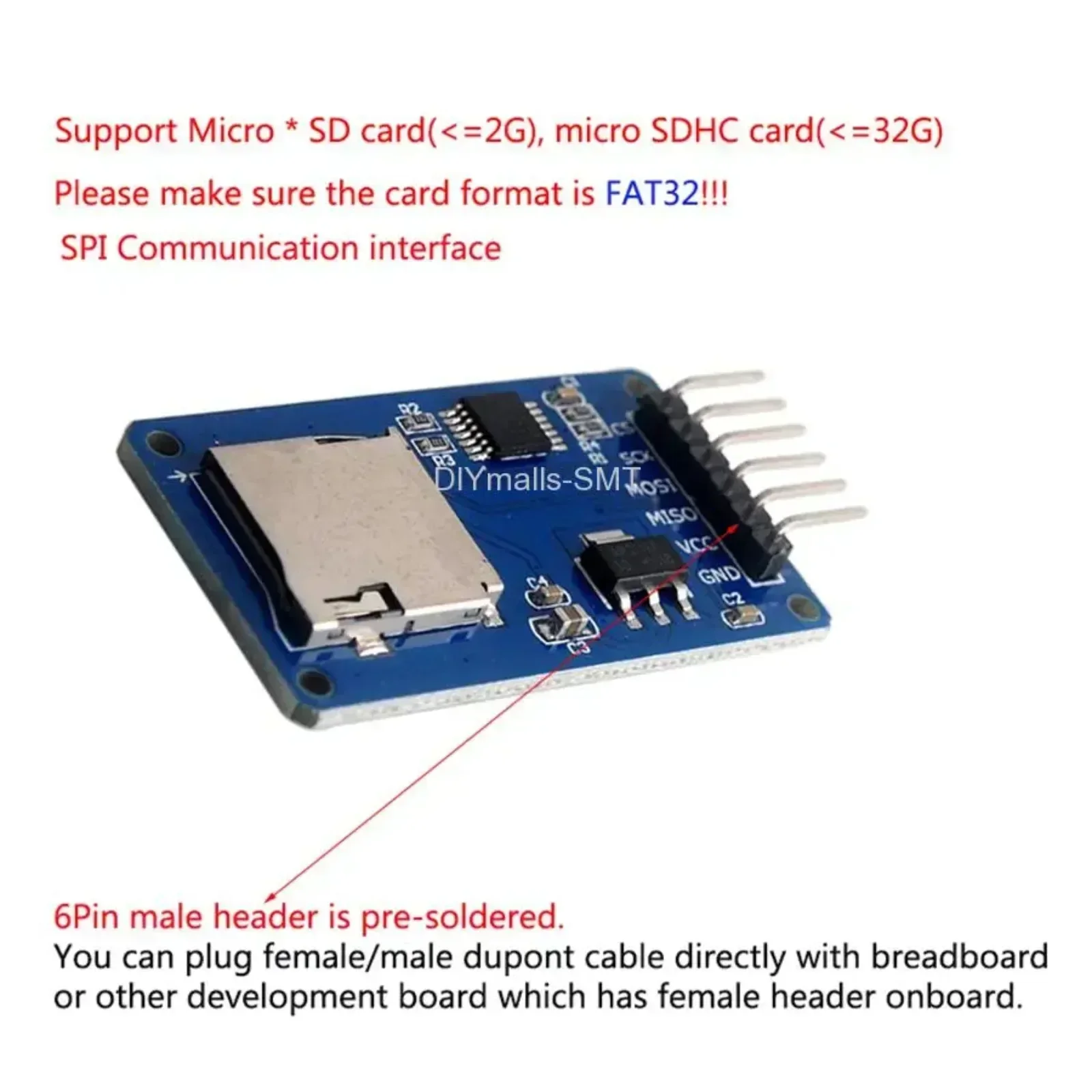 Moduł karty Micro SD 5 szt. z  – Sd Card Module Spi recenzja i cena