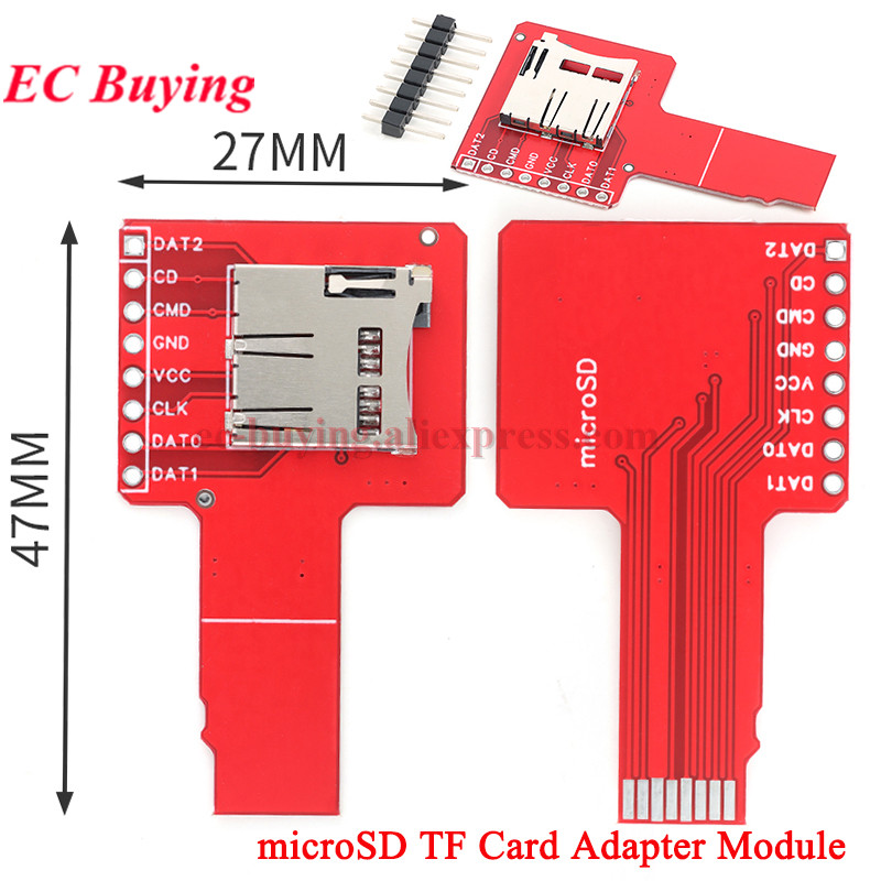 10 szt./1 szt. Moduł adaptera  – Sd Card Module Spi recenzja i cena