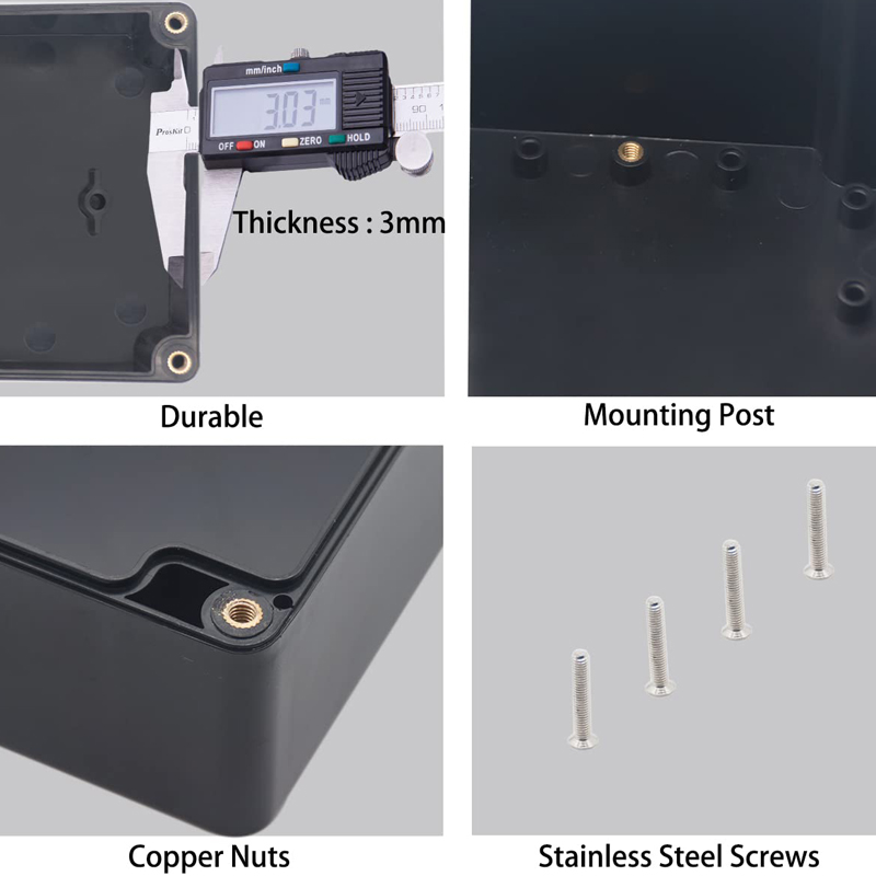 Wodoodporna skrzynka przyłącze – Diy Electronics Storage recenzja i cena